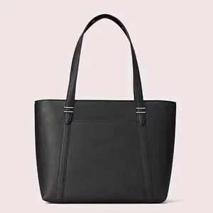 kate spade Bags Kate Spade New York Oakwood Street Chandra Pebbled Leather Tote Bag Black Nwt Poshmark